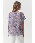 Blusa Oma coral