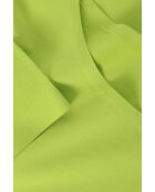 Blusa Mikaja in cotone lavorato a maglia color limone