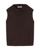 Blouse tricotée Kezi brun Nesquik