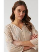 Blusa Isola 1 beige claro