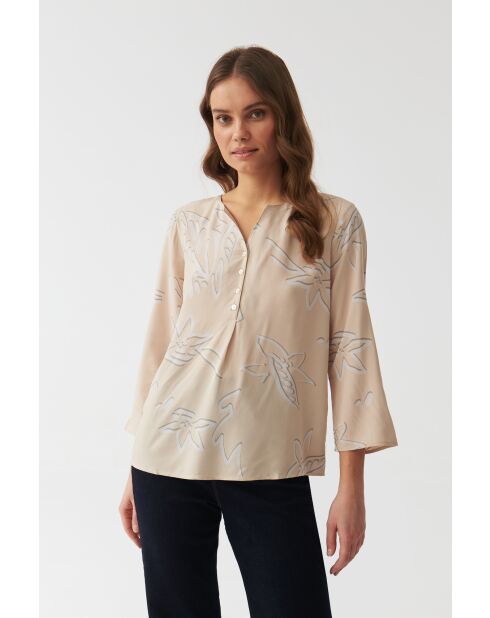 Blusa Isola 1 beige claro