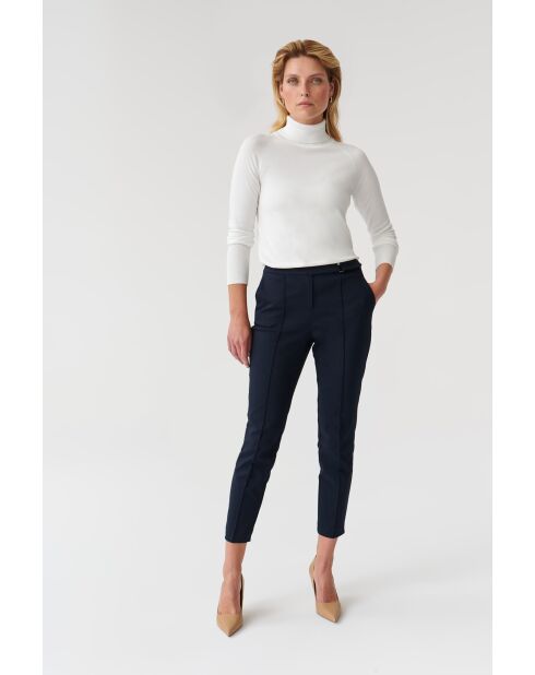 Marineblaue Baumwollhose Jakina 1