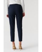 Marineblaue Baumwollhose Jakina 1