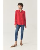 Camicia Meilin rosso intenso