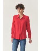 Camicia Meilin rosso intenso