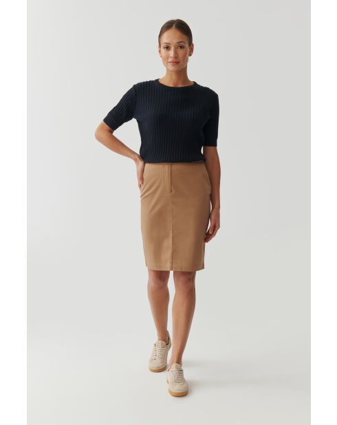 Beige katoenen rok Jana