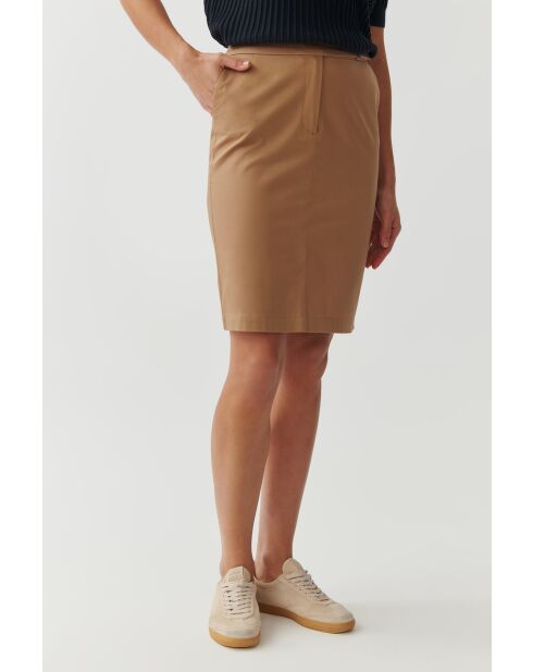 Beige katoenen rok Jana