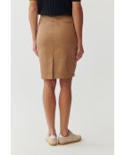 Beige katoenen rok Jana