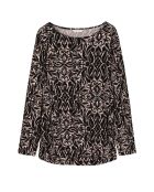 Schwarze Strickbluse Doroti