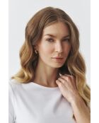 Mikaja weiße Baumwollstrickbluse
