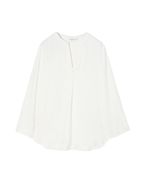 Cremefarbene Bluse Zao