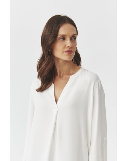 Cremefarbene Bluse Zao