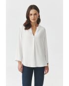 Cremefarbene Bluse Zao