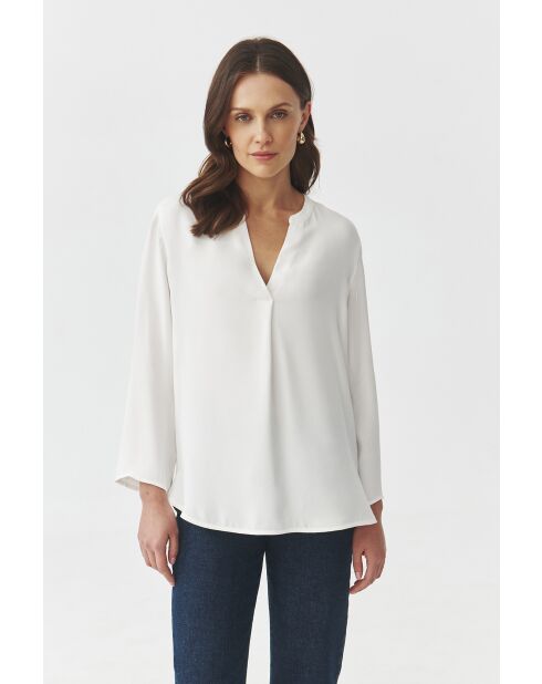 Cremefarbene Bluse Zao
