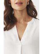 Cremefarbene Bluse Zao