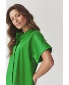 Grünes Baumwollkleid Aliati