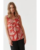 Blusa arancione Kalia 1