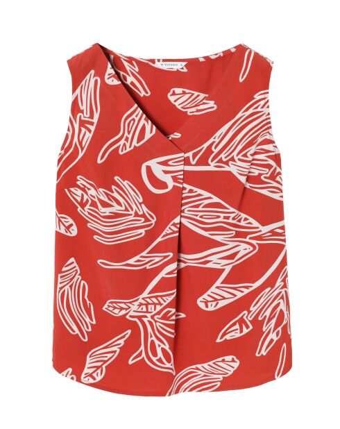 Blusa arancione Kalia 1