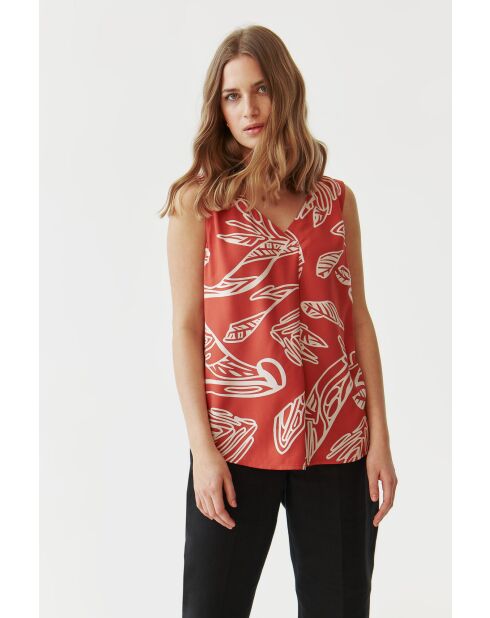 Blusa arancione Kalia 1