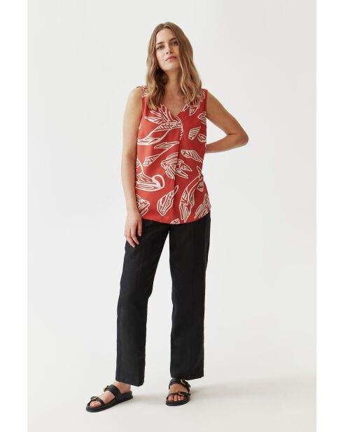 Blusa arancione Kalia 1