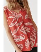 Blusa arancione Kalia 1