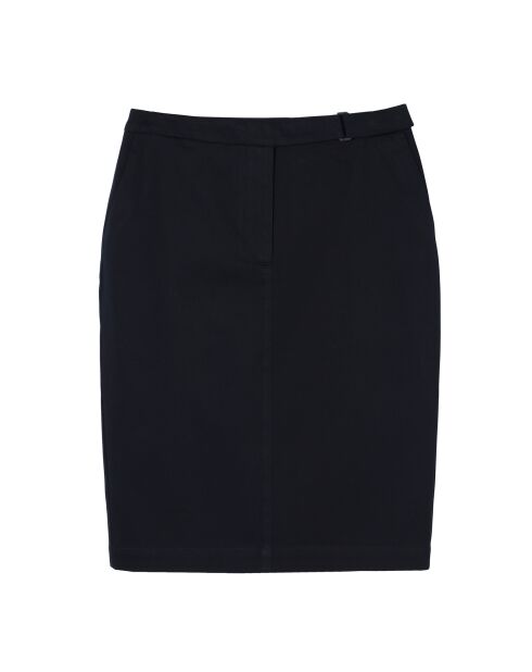 Marineblauwe katoenen rok Jana