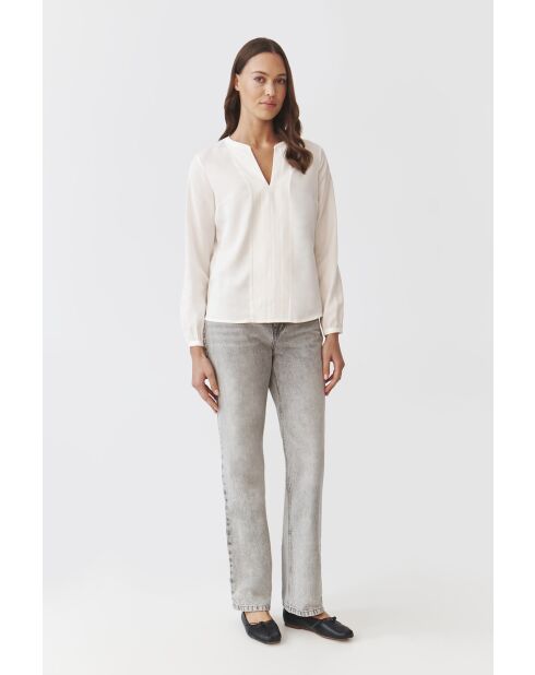 Blusa Anita blanquecina