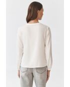 Blusa Anita blanquecina