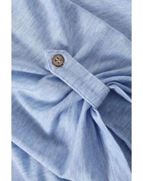 Chemise tricotée Teti 1 bleue