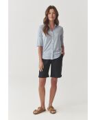 Chemise tricotée Teti 1 bleue