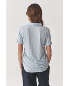 Chemise tricotée Teti 1 bleue