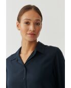 Marineblauw overhemd Malba 1