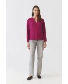 Anita paarse blouse