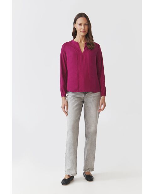 Anita paarse blouse