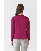 Anita paarse blouse