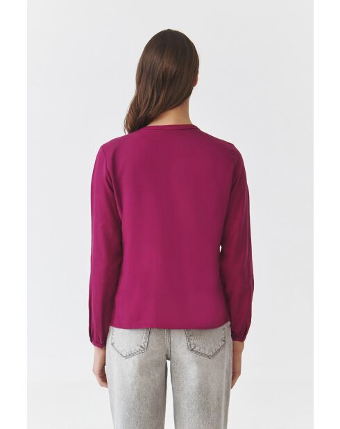 Anita paarse blouse