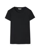 T-shirt van zwart katoen Kiri