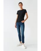 T-shirt van zwart katoen Kiri