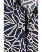 Middernachtblauwe blouse van Berko