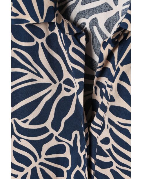 Middernachtblauwe blouse van Berko
