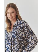 Middernachtblauwe blouse van Berko