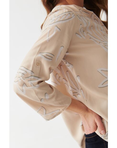 Blusa Isola 1 beige claro
