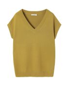 Groene gebreide blouse Ezalja