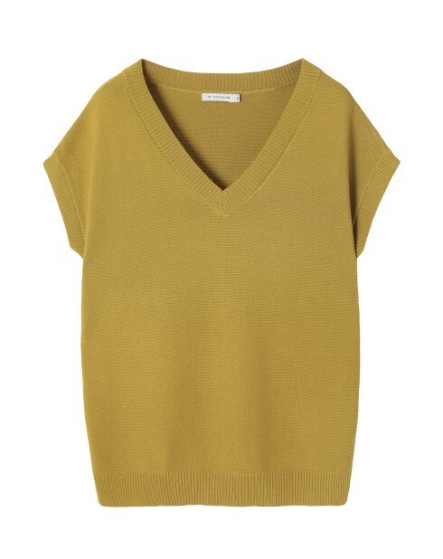 Groene gebreide blouse Ezalja
