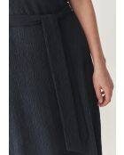 Marineblauwe jurk Lunizma