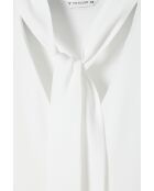 Cremefarbene Bluse Crava