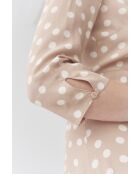 Beiges Kleid Casia