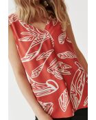 Blusa arancione Kalia 1
