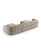 Koge Panoramasofa 6 Sitze dunkelbeige - 348x165x70 cm