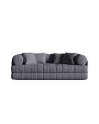 Kemi 3-Sitzer-Wandelsofa, Graphit, 206 x 95 x 70 cm